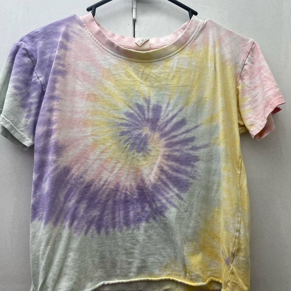 Tie dye crop top